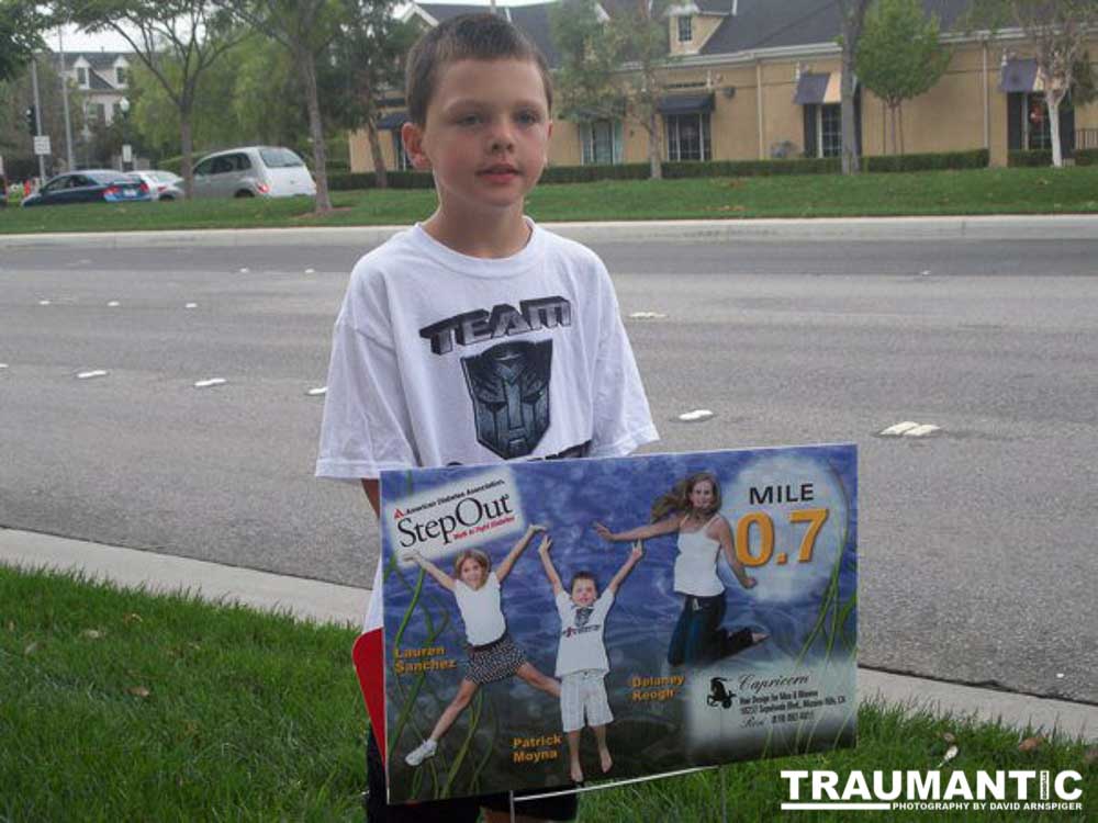 These are the original images and the final mile markers made from them for the 2010 Step Out: Walk To Stop Diabetes in Valencia, CA.  This was my first year shooting them.  It should be noted that the graphics work to create the mile markers was not done by me or my company.